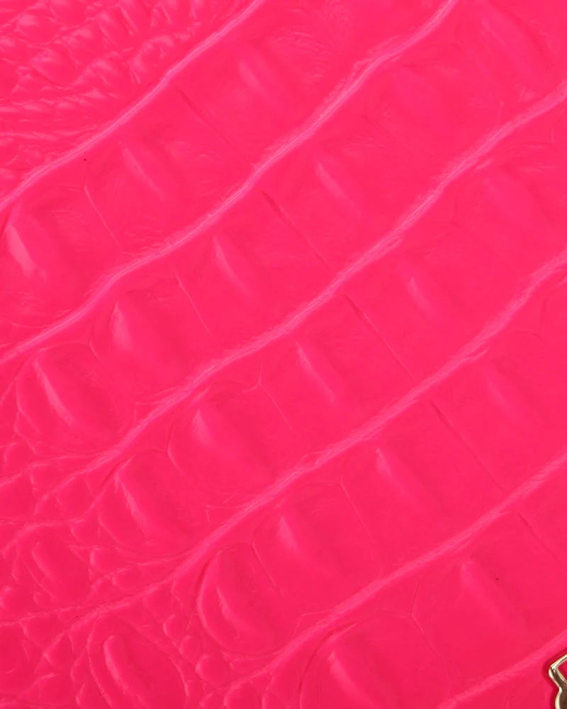 Statement Carry-On Kit in Neon Pink - Image 15