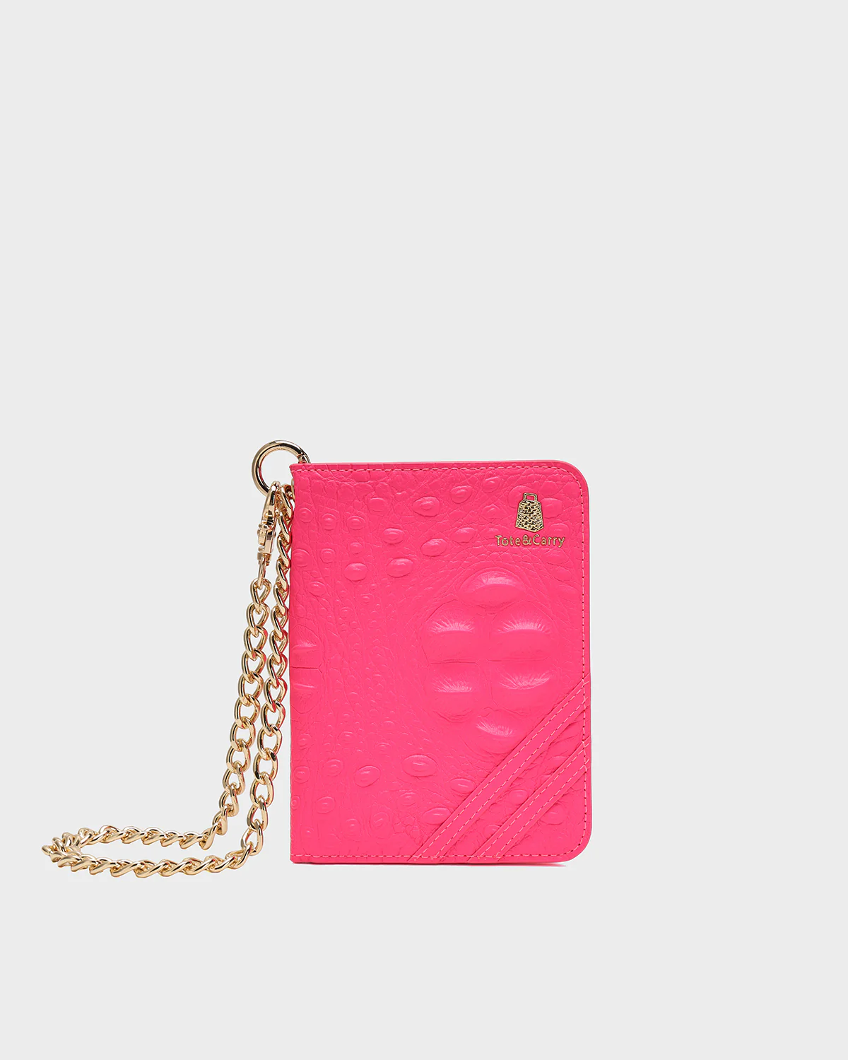 Statement Carry-On Kit in Neon Pink - Image 4