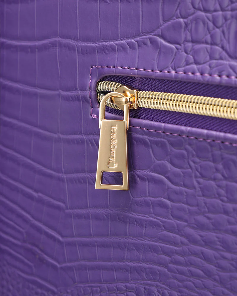 Statement Carry-On Kit in Purple - Image 13