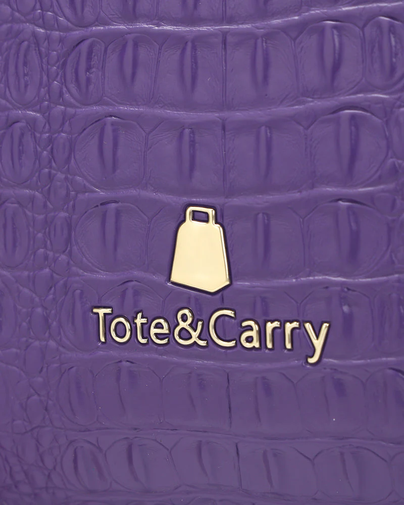 Statement Carry-On Kit in Purple - Image 16