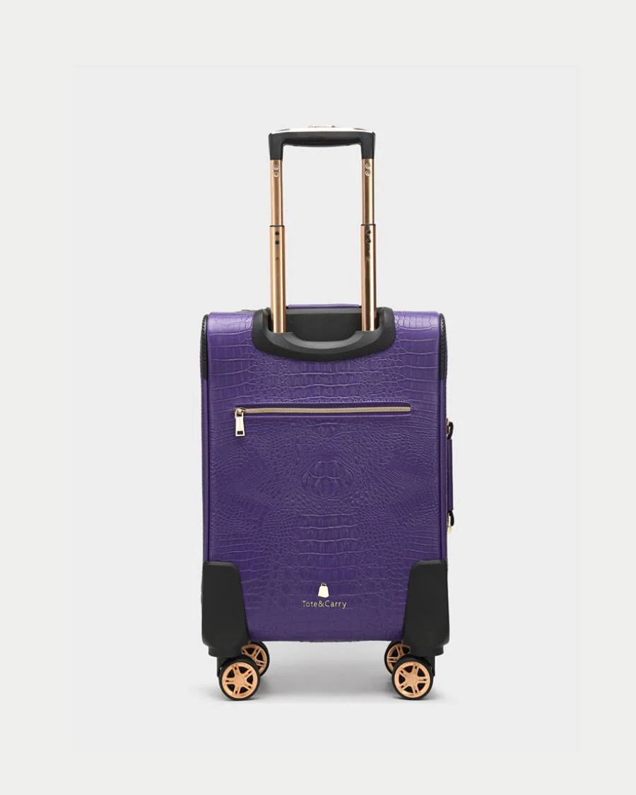 Statement Carry-On Kit in Purple - Image 6