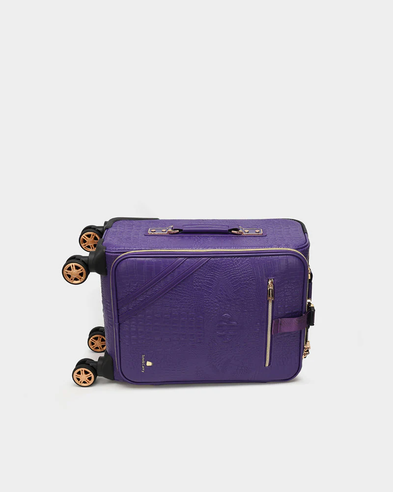 Statement Carry-On Kit in Purple - Image 7