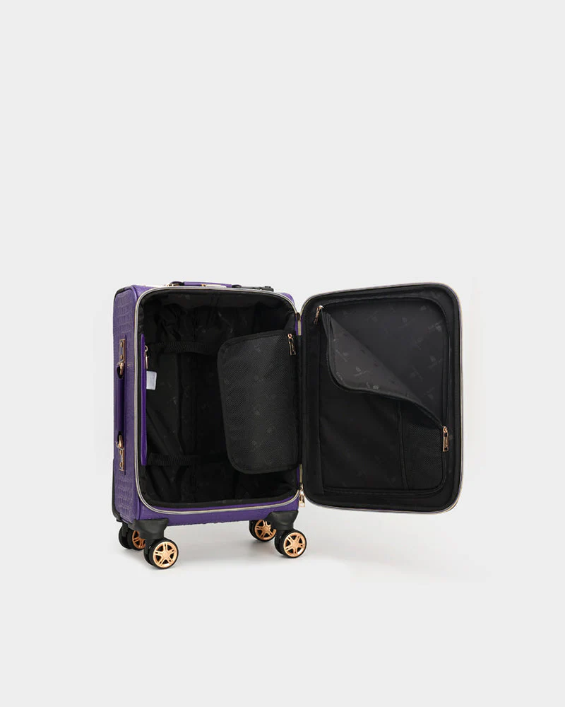 Statement Carry-On Kit in Purple - Image 8