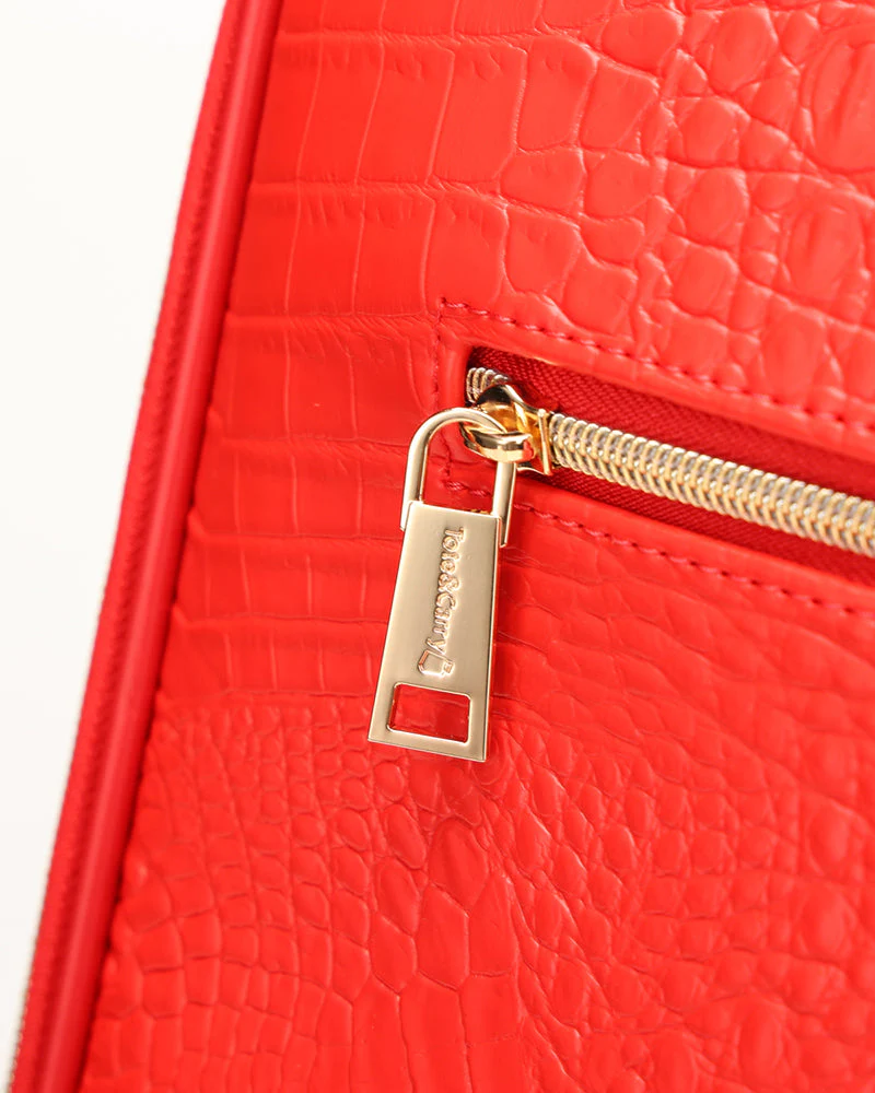 Statement 2-Piece Luggage Set in Red - Image 16