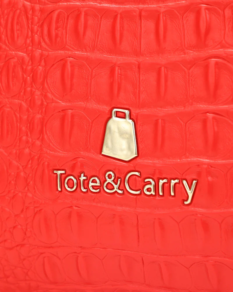 Statement 2-Piece Luggage Set in Red - Image 17