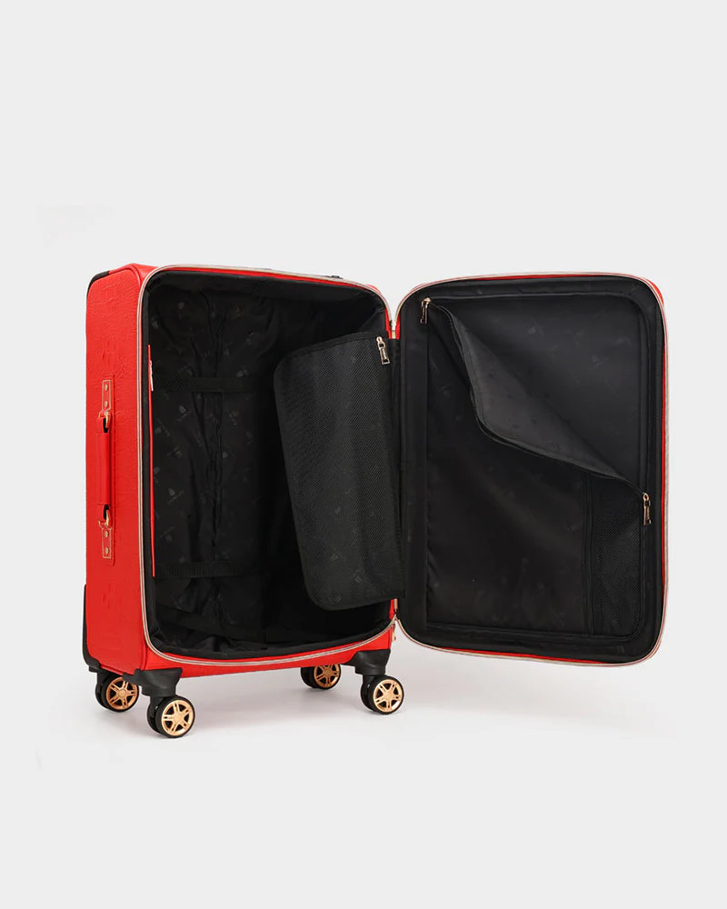 Statement 2-Piece Luggage Set in Red - Image 8