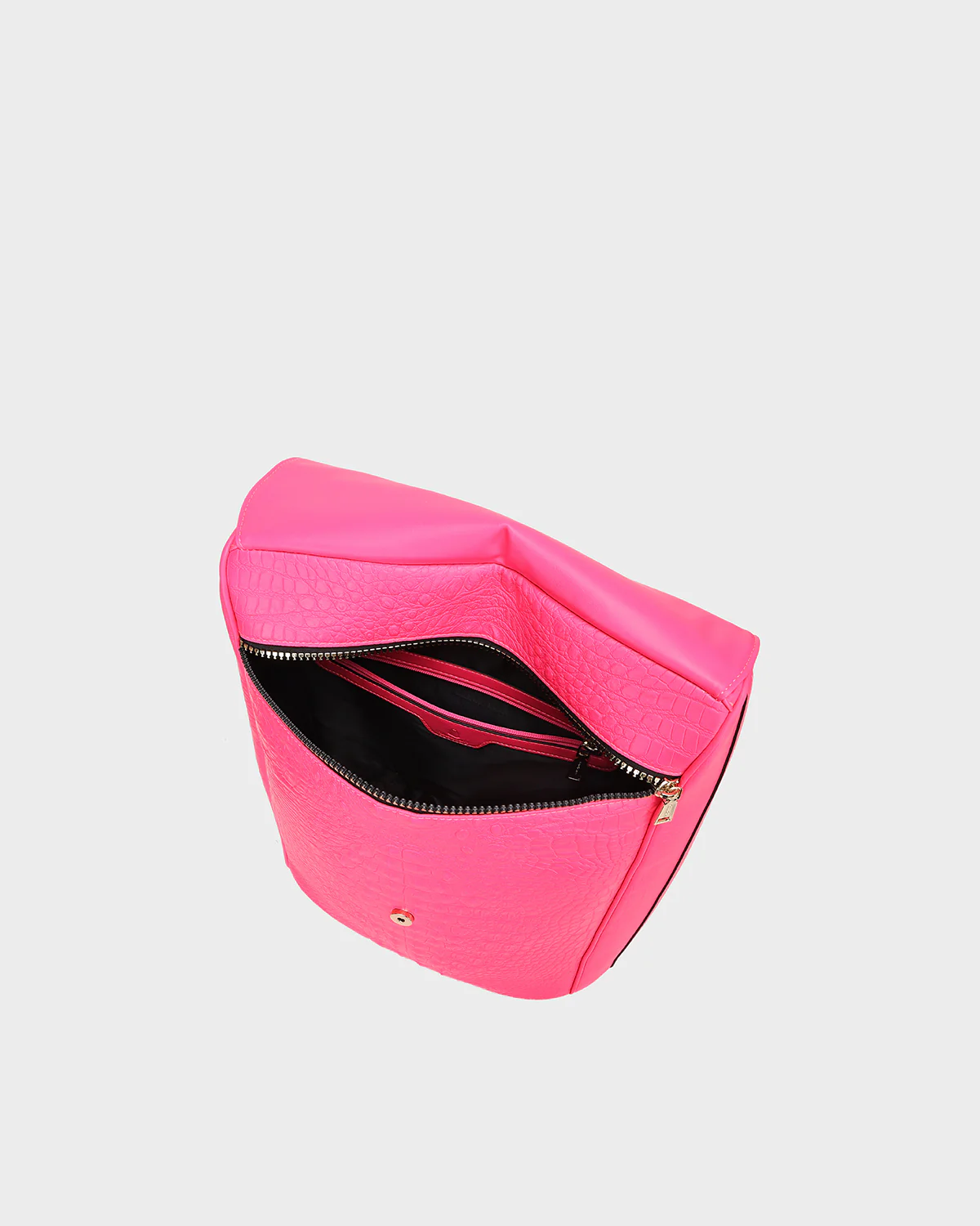 Statement Weekender Travel Set in Neon Pink - Image 7
