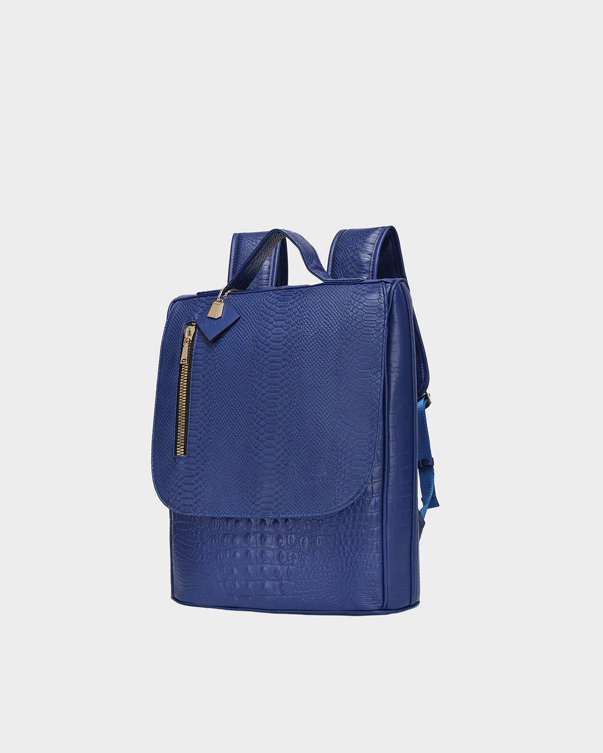 Statement Weekender Backpack in Royal Blue - Image 3