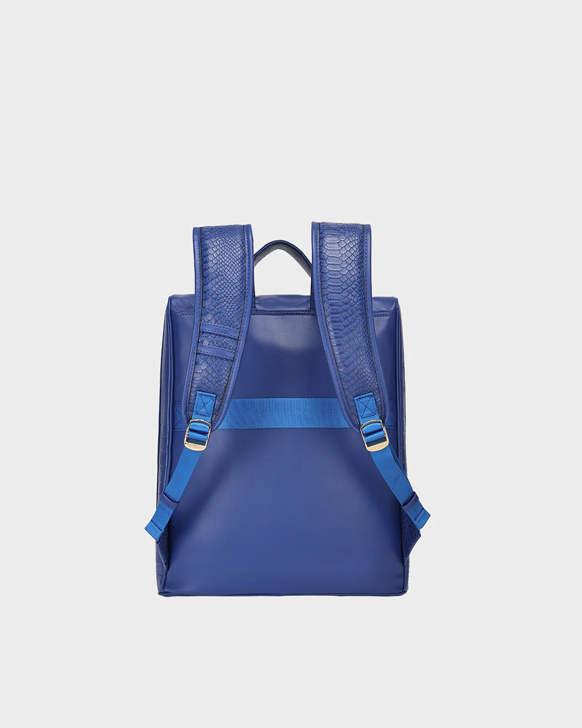 Statement Weekender Backpack in Royal Blue - Image 4