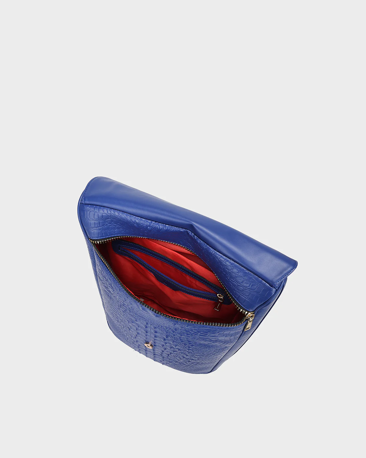 Statement Weekender Backpack in Royal Blue - Image 5
