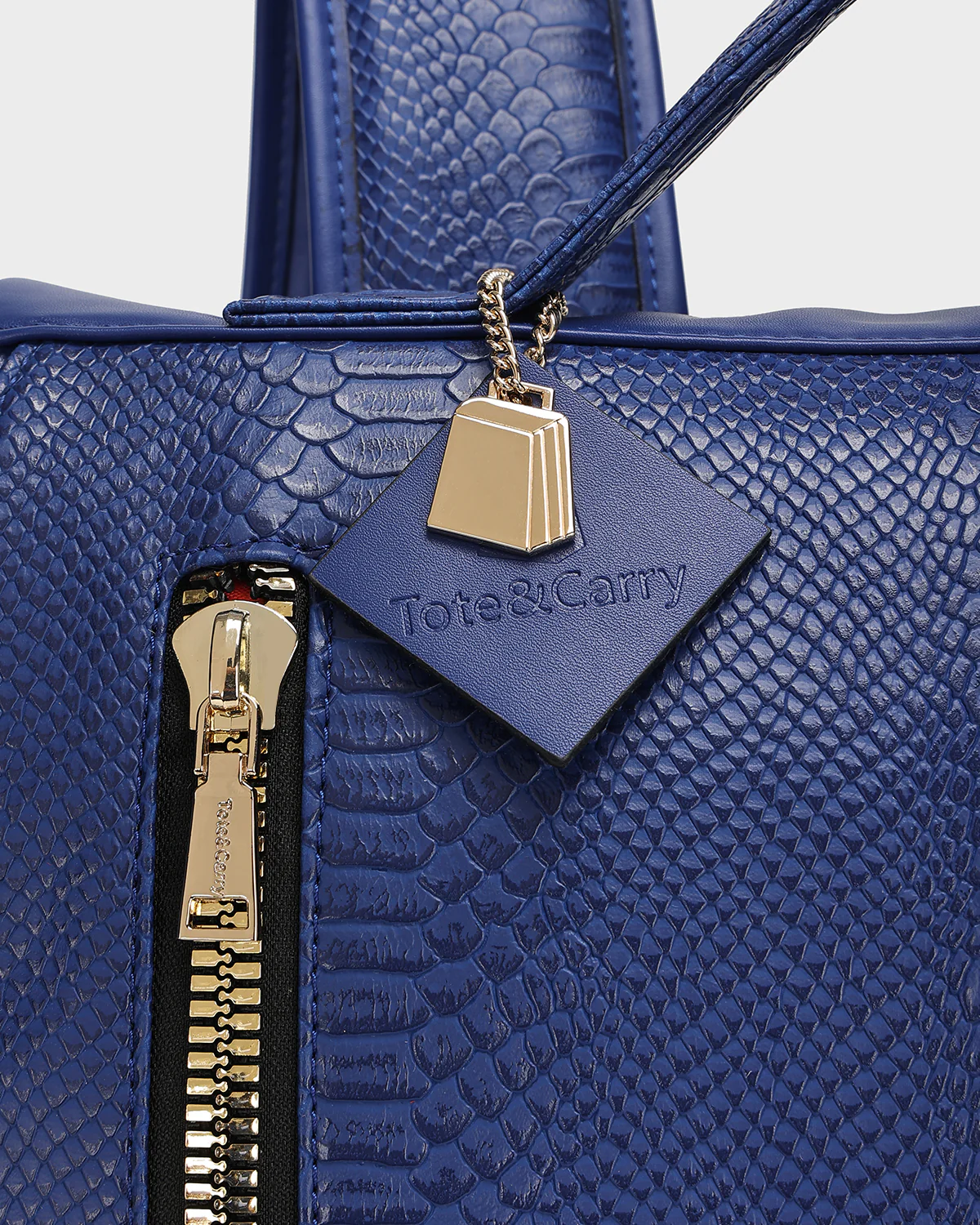 Statement Weekender Backpack in Royal Blue - Image 6