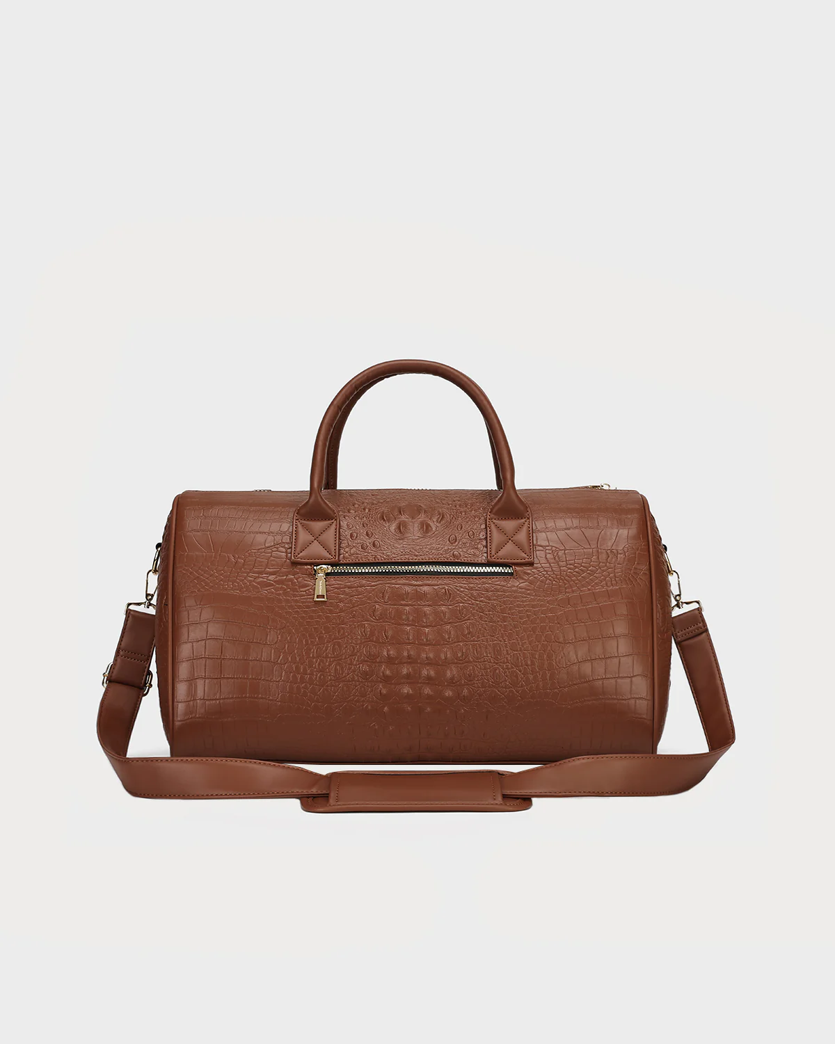 Statement Weekender Travel Set in Caramel - Image 11