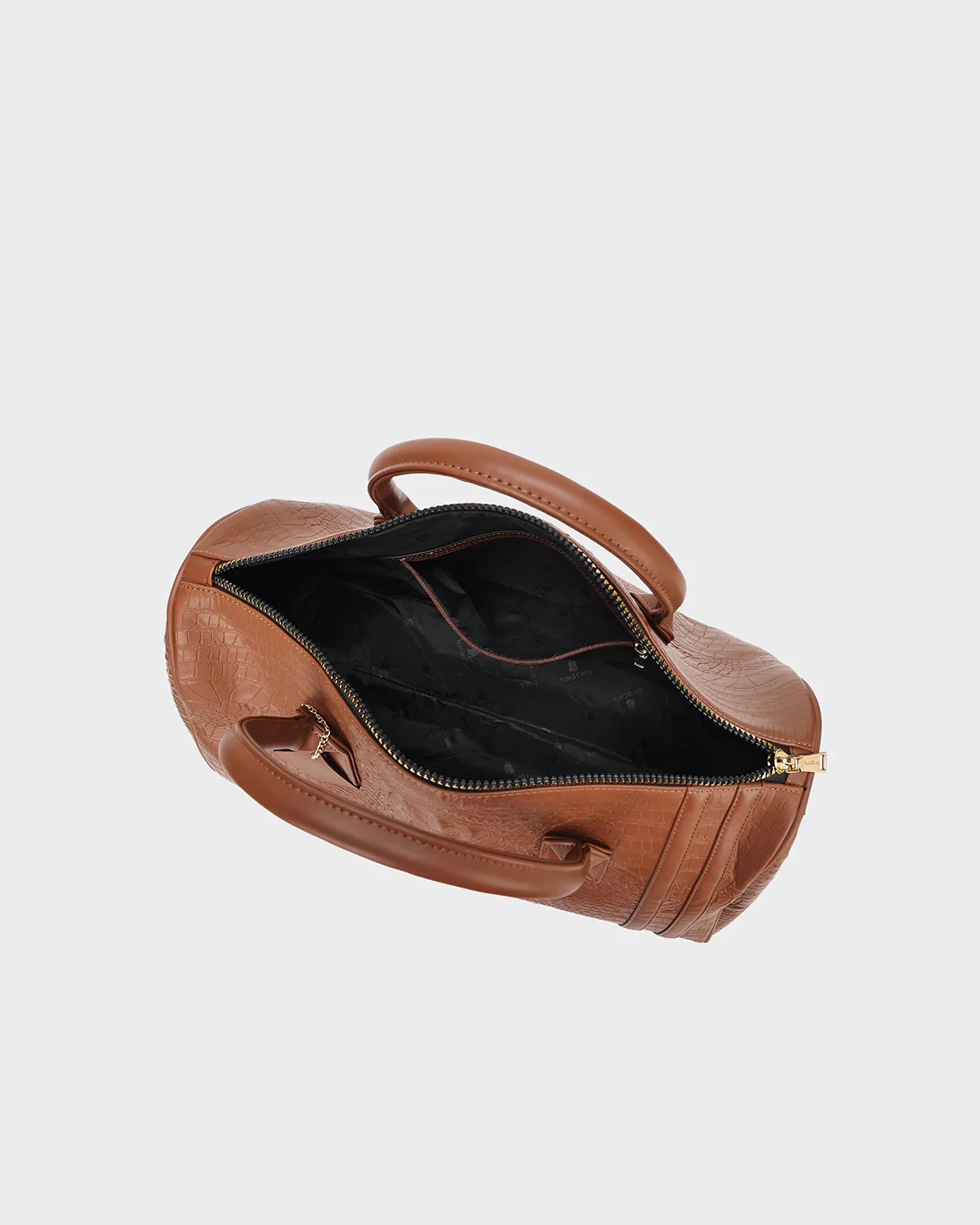 Statement Weekender Travel Set in Caramel - Image 13