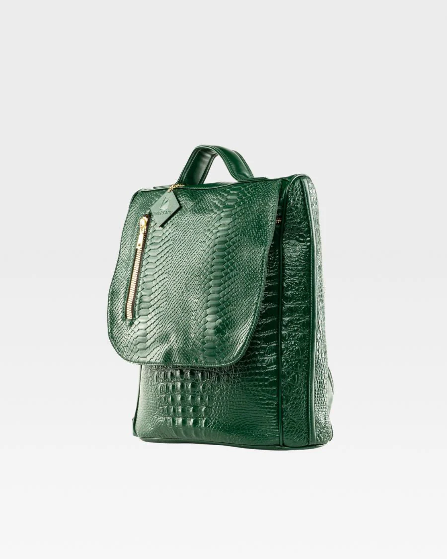 Statement Weekender Travel Set in Emerald Green - Image 5