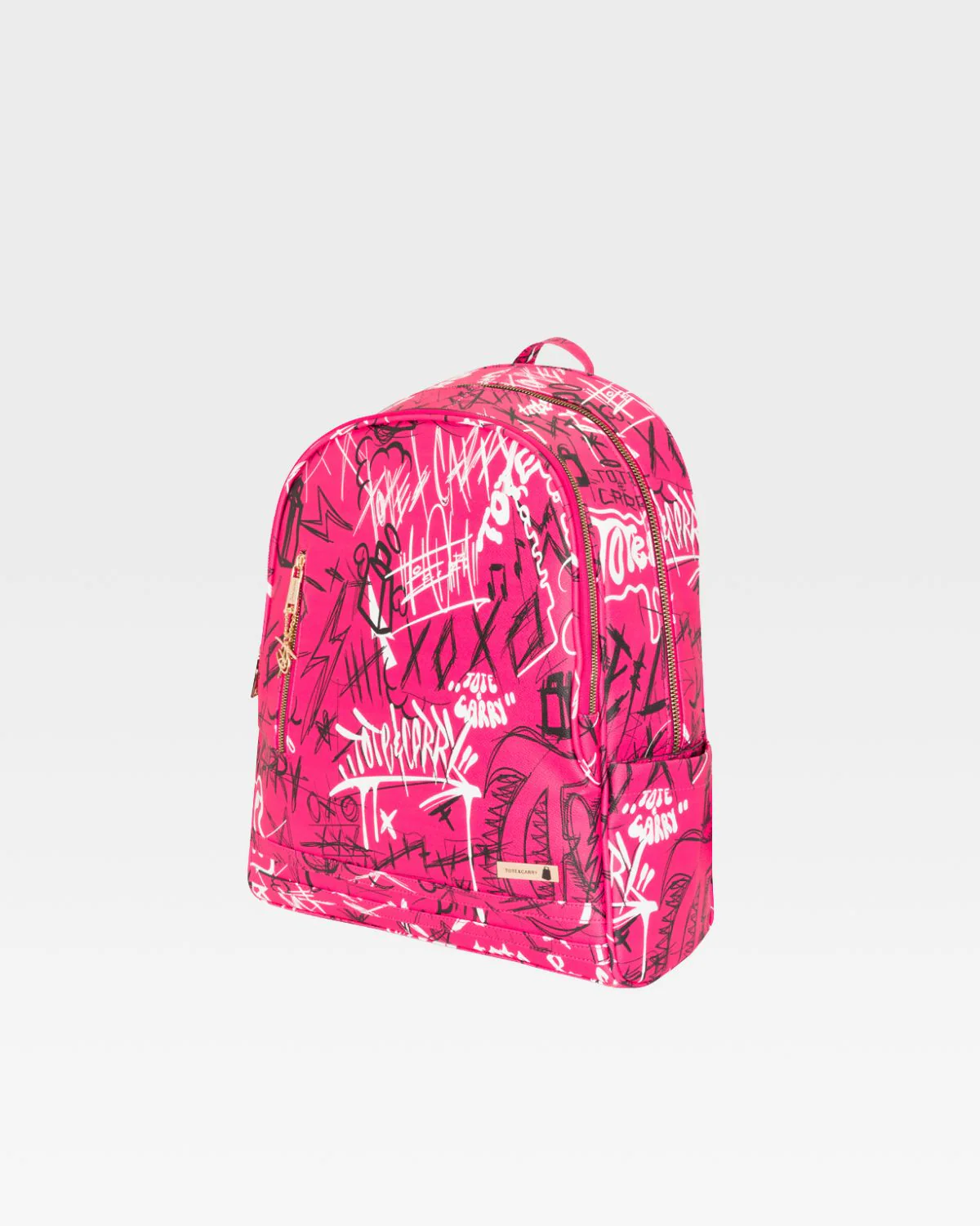 Street Traveler Backpack in Neon Pink - Image 3